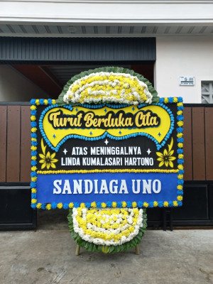 Papan Bunga Duka di Gandon