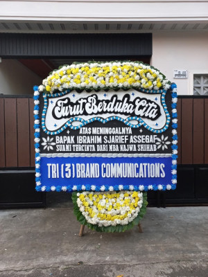 Papan Bunga Duka di Gandon